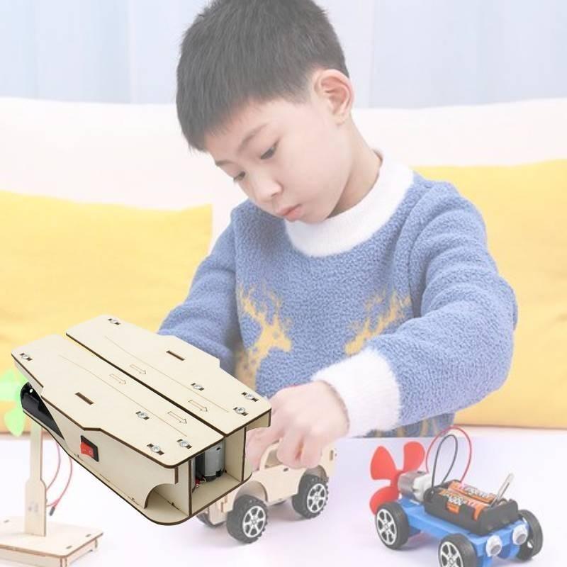 Wooden Diy Physics Class Paper Airplane Launcher Material Pack For Kids Science Experiment