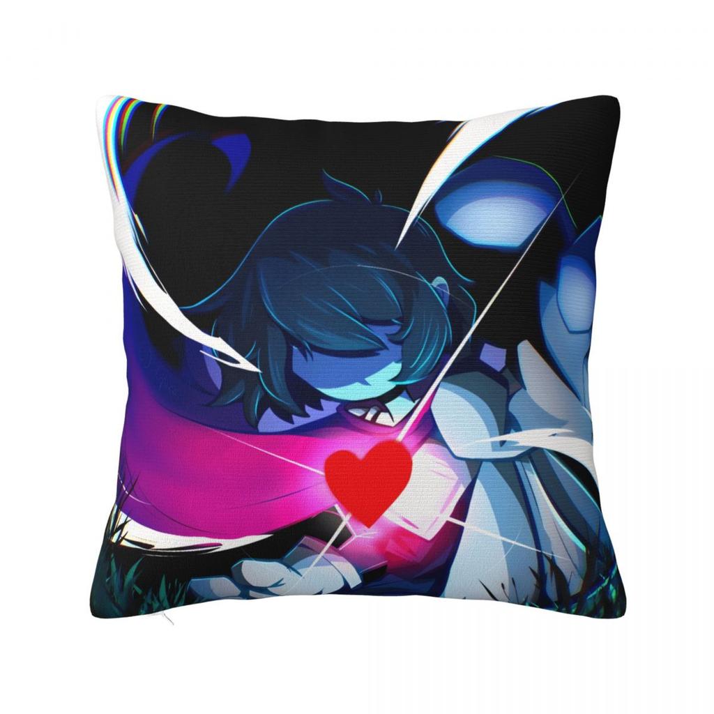 Deltarune Spamton Game Pillow Case Cushion Cover Soft Design Pillow Cover Retro Trend Pillowcases For Chair Sofa Home Decoration