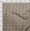 oneOone Cotton Flex Brown Fabric Abstracts Craft Projects Decor Fabric Printed By The Yard 40 Inch