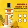 Multani Naturals Pineapple & Almond Body Wash 270 Ml Gentle Moisturizing Cleanser For All Skin Types Paraben Sulphate Free