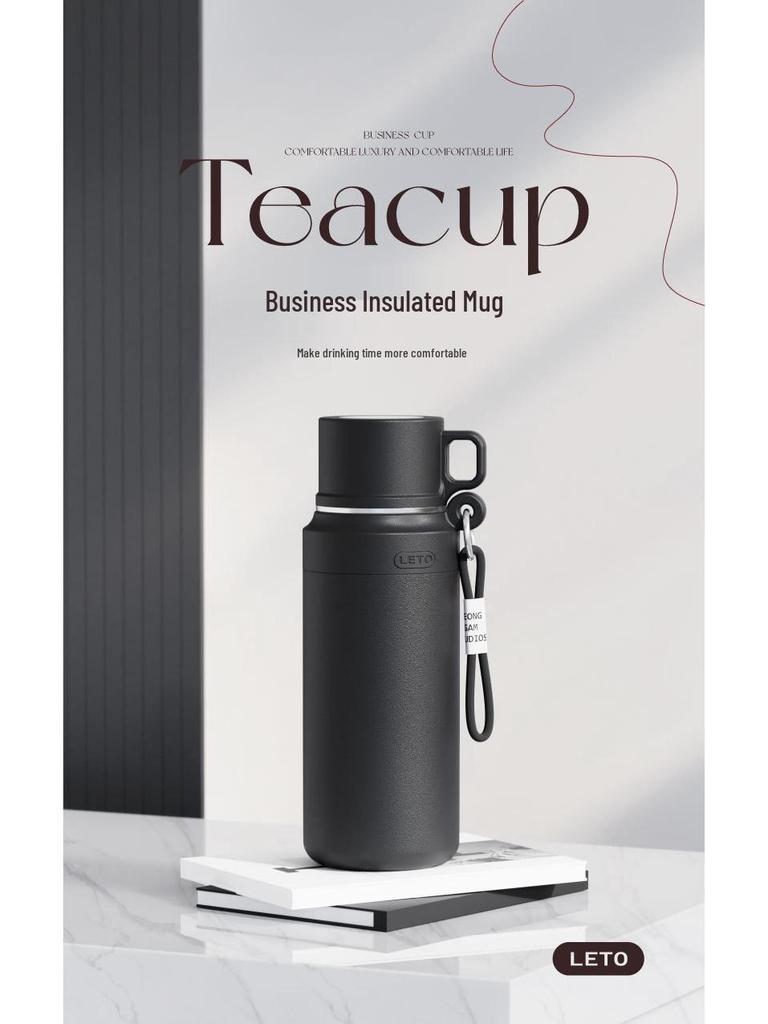 Men's Large Capacity 316 Stainless Steel Insulated Cup for Simmering and Steeping Tea, 2024 New Winter Edition.