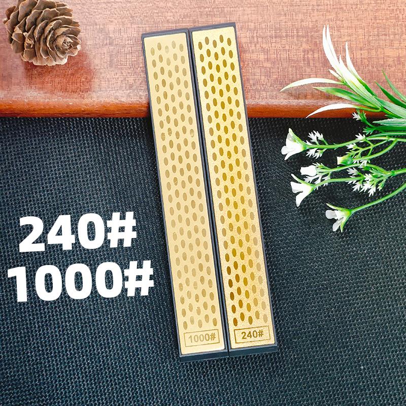 Zlatá barva Prémiové diamantové brousky-Špičkové brousky pro nože nůžky Náhradní kámen