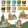 Magnetic Building Blocks & Mini Scene Game Set for Kids – Educational Toy Gifts