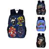 Nightmare Critters Cute And Playful Dual Shoulder Backpack For Students Ages 3 To 4