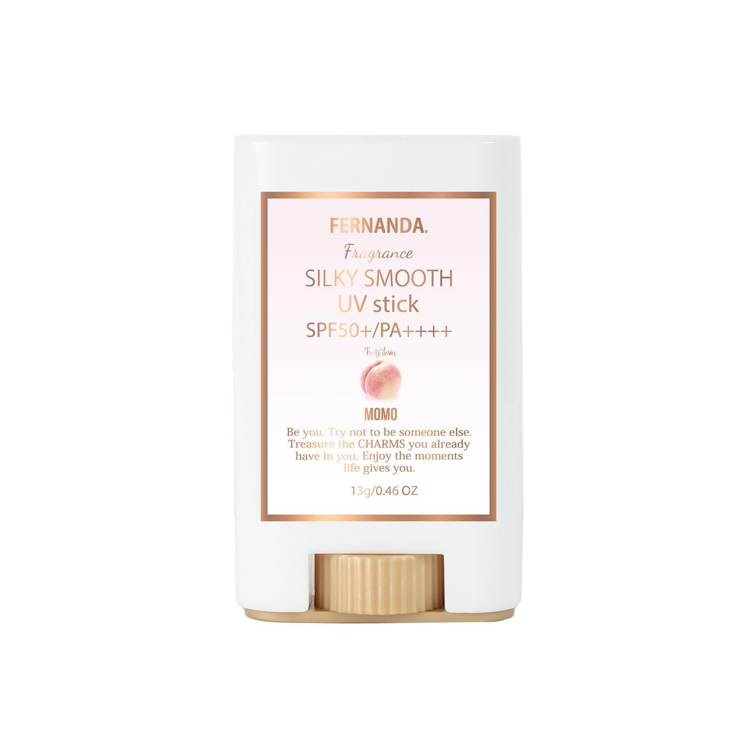 

Fernanda Sustainable Fragrance Шелковистый гладкий УФ-стик Momo (13g)