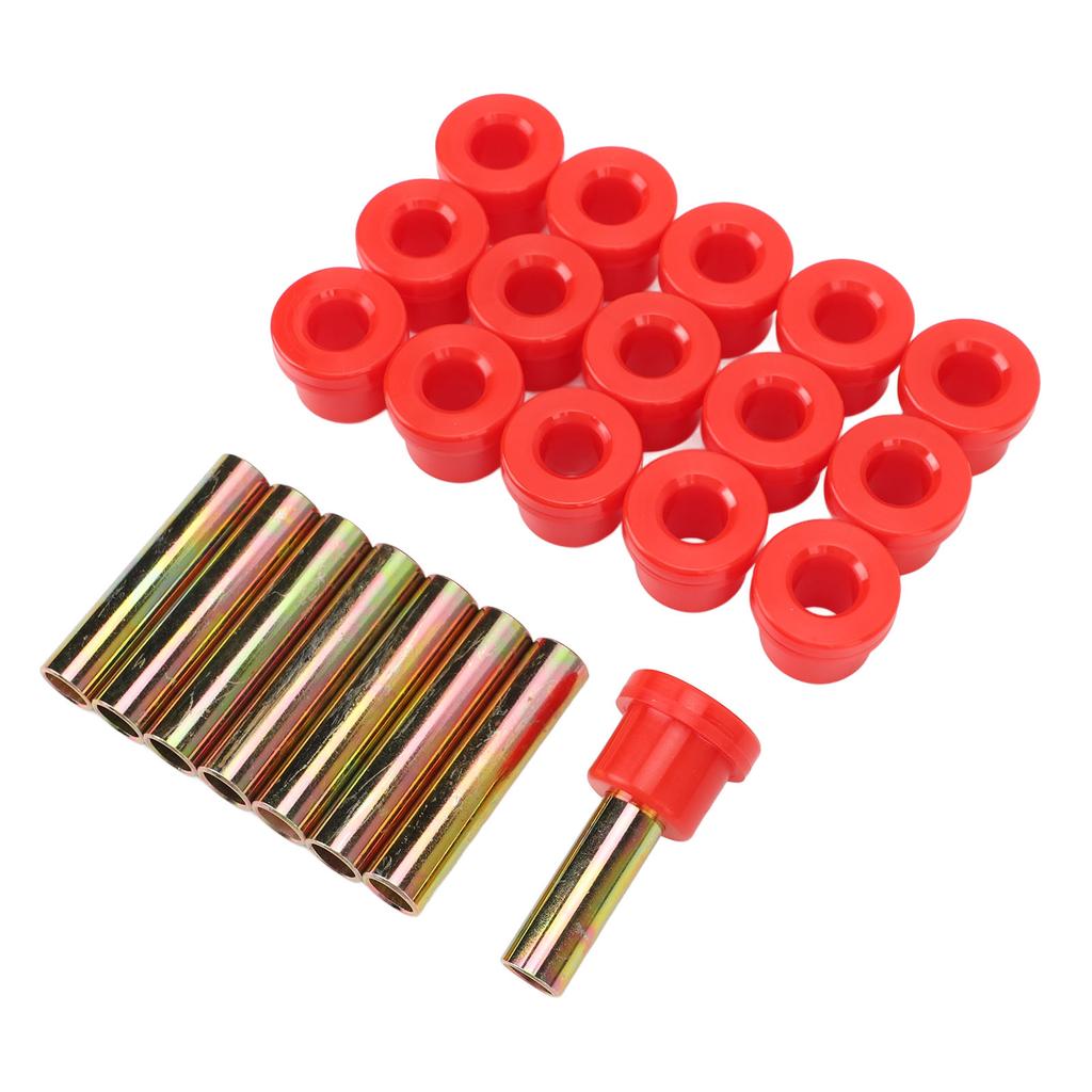 Spring Bushing Kit 1015583 Golf Cart Rear Leaf Spring Polyurethane Bushing and Sleeves Replacement for E‑Z‑GO TXT