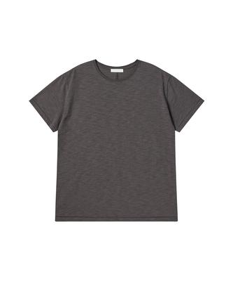 LLUD Core Slub T-Shirt Charcoal