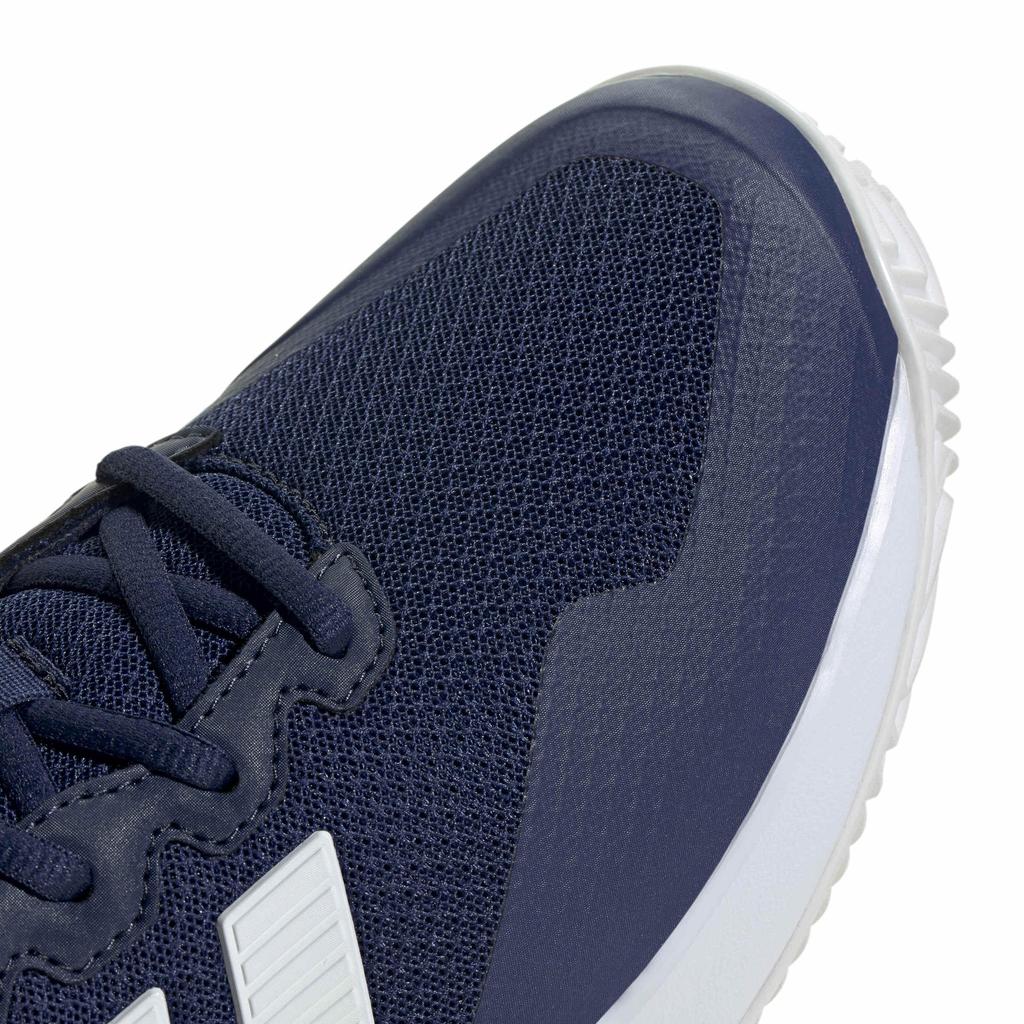 Adidas Tennis Shoes Game Court 2 Unisex Adult ONX03 Dark Metallic cm Blue/Footwear White/Cyber (KI0784) 25.5