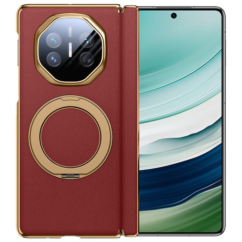 Applicable To Huawei MateX6 Mobile Phone Case Phnom Penh 360 ° Rotating Magnetic Suction Bracket X5 Seconds To XT Dual Central Axis Single Bottom