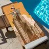 W-Witch Anime Hut A-Atelier Handtuch Groß Schnelltrocknend Mikrofaser Weich Strandhandtuch für Reise Fitness Sauna Baden Camping