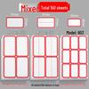 Jumbo Self-Adhesive Rectangular Office Labels - Blank Memo Stickers
