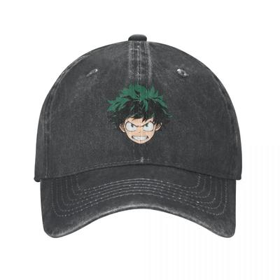 Boku No My Hero Academia Anime Jarní Letní Čepice Pro Kluka Dívku Baseballové Čepice Módní Izuku Midoriya Klobouky Džínové Sportovní Čepice