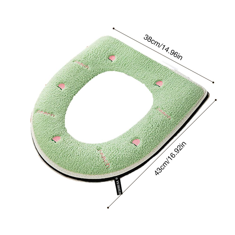 

Подушка для сиденья унитаза Подогреватели для сиденья унитаза Мягкая Подогреватель Подушка для сиденья унитаза Для дома и отеля Подушка для унитаза зелёный