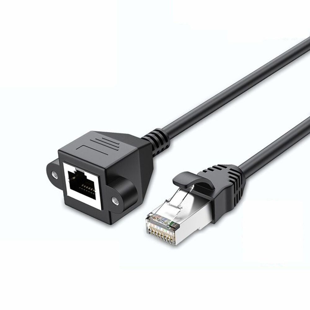 CAT5 Ethernet Extender 8Pin Male to Female LAN Network Extender RJ45 Cable  Network Extension