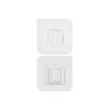 2/5/10PCS Double-Sided Adhesive Wall Hooks Strong Hanging Hooks Transparent Bathroom Organizer Wall Storage Holder Kitchen Tools