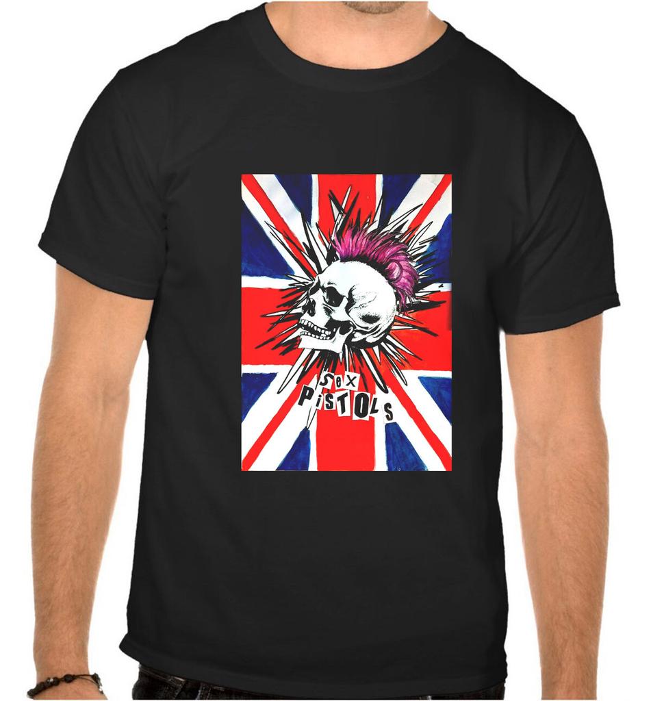 26 Sex Pistols Music Rock Rules Black T-Shirt -1191- Unisex T-Shirt