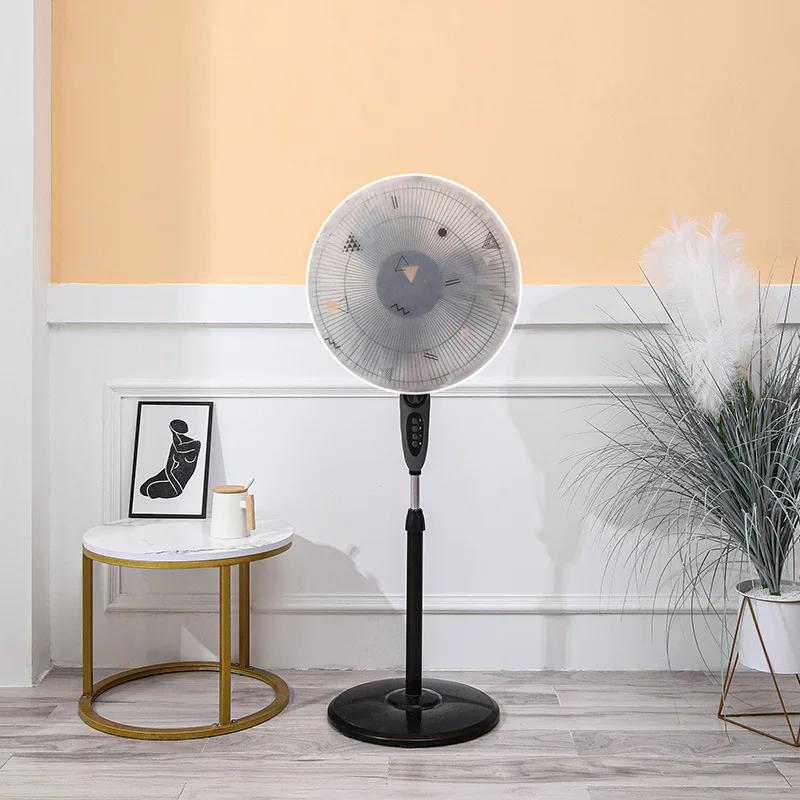 2021 New Creative Printing Three-dimensional Fan Dust Cover PEVA Home Desktop Fan Cover Floor-to-ceiling Protective Cover