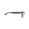RUDYPROJECT Spinhawk Sonnenbrille in Charcoal Gold Linsen Steg Bügel 133mm Matt/Multi-Laser (SP315738-0000), Breite 60mm, Breite 17mm, Länge