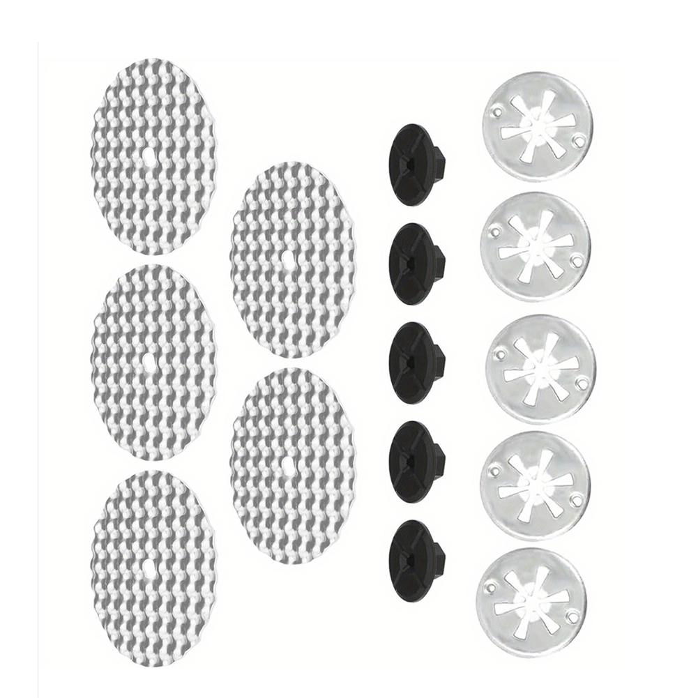 15 SZTUK Zestaw Naprawczy Osłony Termicznej Wydechu Podwozia Samochodowego N90796501 Płyta Ochrony Termicznej Osłona Termiczna Metalowa Podkładka Sprężynowa Nakrętka