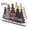 Christmas Party Table Decor Napkin Holder, Wooden Tissue Dispenser, Cute Santa Claus Xmas Standard Size Holder Tree Freestanding Cocktail for
