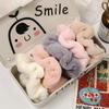 Warm Soft Velvet Hair Scrunchies Furry Elastic Hair Band Women Girls Ponytail Holder Hair Rubber Band Hair Ties Hair Accessories