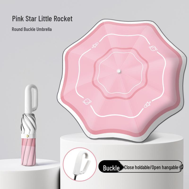 Children's Safe Automatic Umbrella - Anti-Stab, Rounded Corners for School Boys & Girls