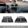 For Lexus ES350 2006 2007 2008 2009 2010-2012 Front Dashboard Central A/C Air Conditioning Vents Frame Air Conditioner Outlet