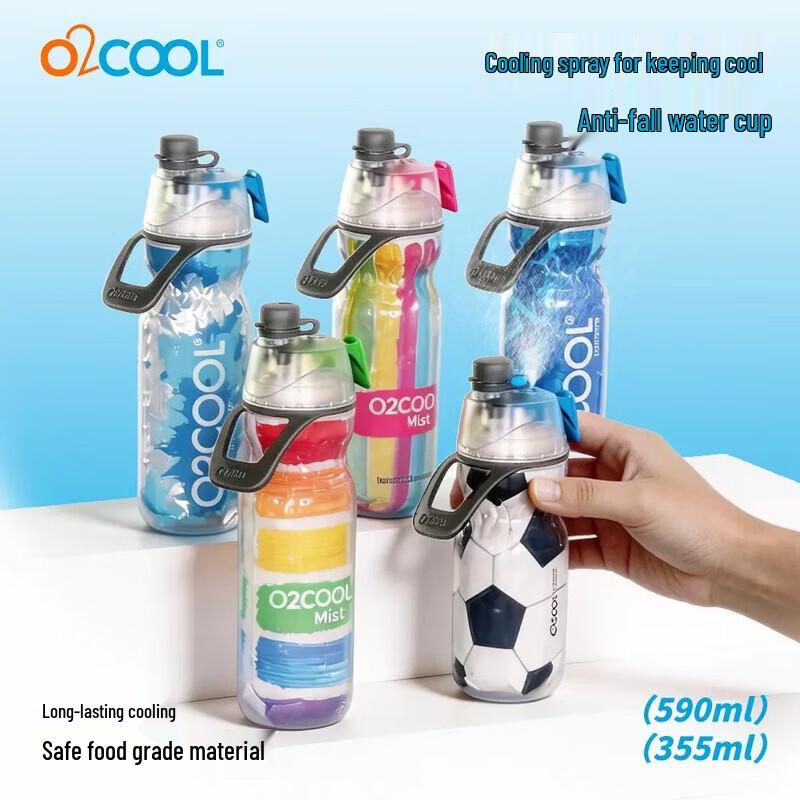 O2COOL Cooling Spray Water Bottle