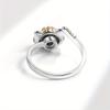 Cute Cat Spinning Ring, Animal Cat Relieves Stress and Anxiety with An Open Mouth Ring, Popular Jewelry.