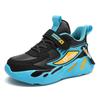 Children's Shoes for Boys, Spring and Autumn, with Breathable and Anti-slip Leather Thick-soled Student Casual Running Children's Sports Shoes