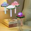 Innovative Lotus Shape Humidifier with Colourful LEDs for Daily Well-being