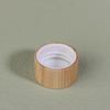 1/5 Pcs Eco-Friendly Screw Bamboo Bottle Caps With Reducer Replace Empty Bottle Caps With Drop Plug Real Bamboo Cover Screw Cap