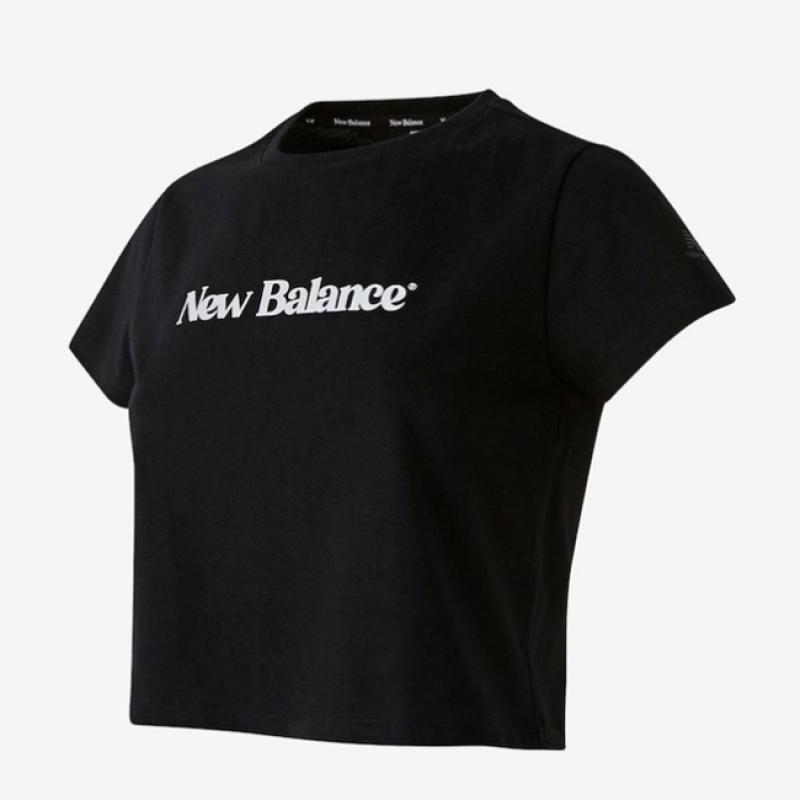 New Balance Tricou de bază cu croială slim pentru femei Nbned2w402 19