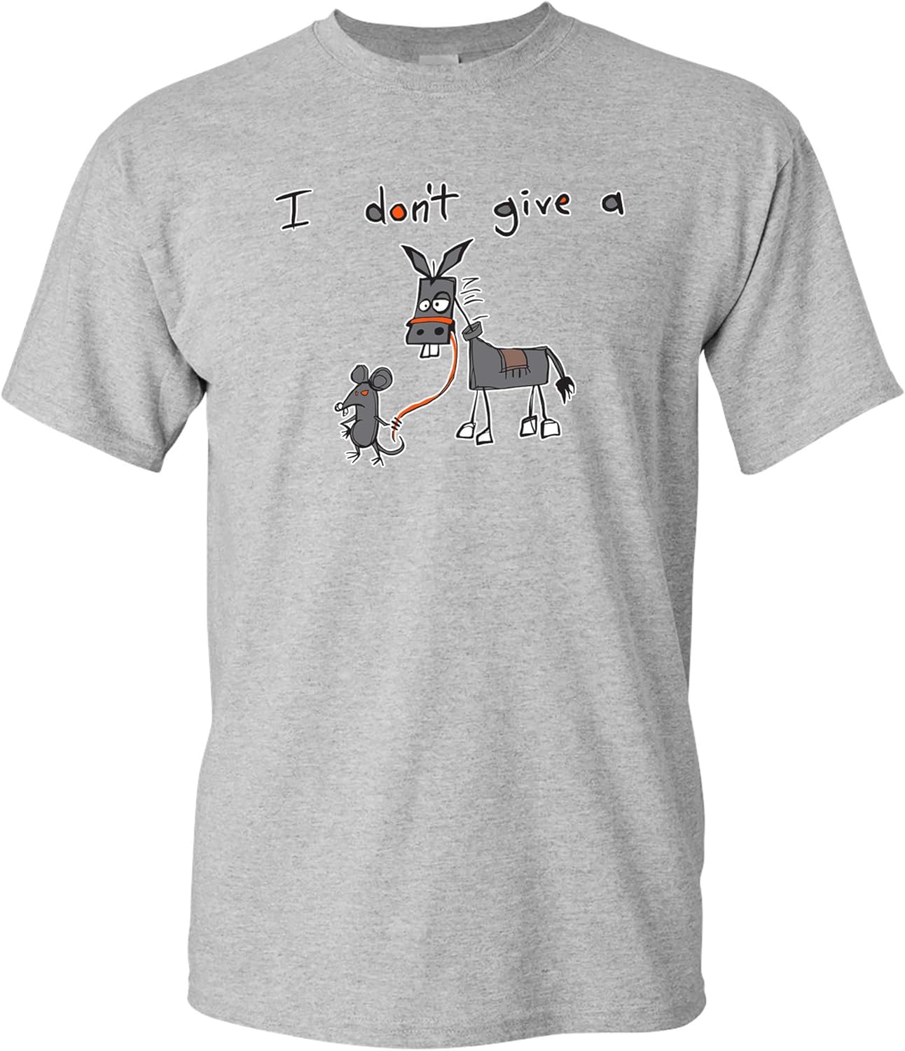 

I Don t Give A Rats - Funny Sarcastic Humor Graphic T Shirt S разноцветный