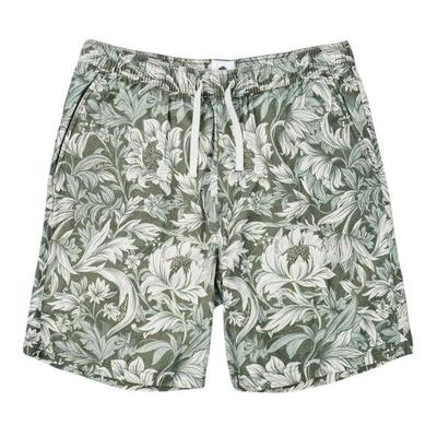 Pretty Green Mens Bostall Fleece Floral Relaxed Fit Shorts