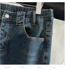 Plus Size Women's High Waist Slimming Casual Loose Velvet Thick Jeans 200-300 Jin.