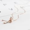 316L Stainless Steel No Fading Chinese Style Lucky Gourd Necklace Simple Stainless Steel Women's Necklace Wholesale Necklace for Women