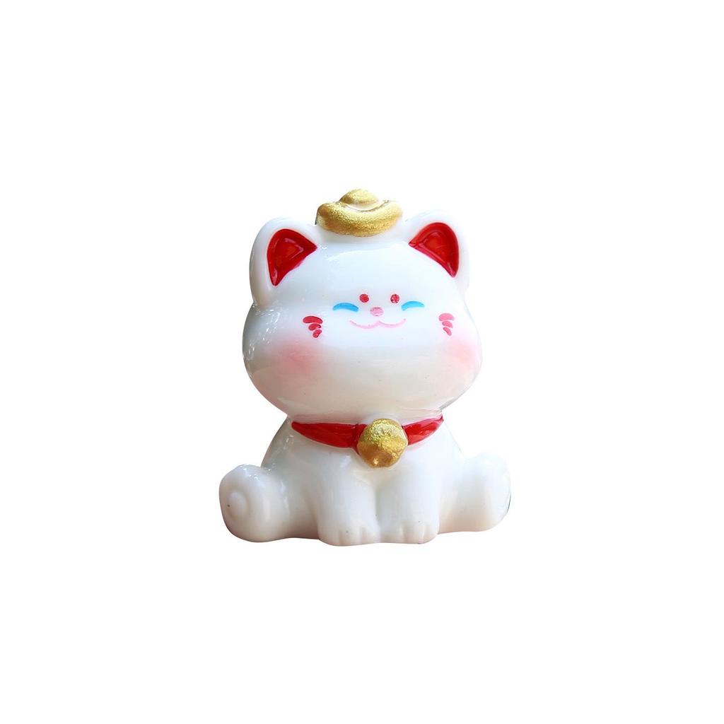 Cartoon Lucky Cat Doll: Creative Cultural Mascot Blind Box Gift & Trendy Ornament