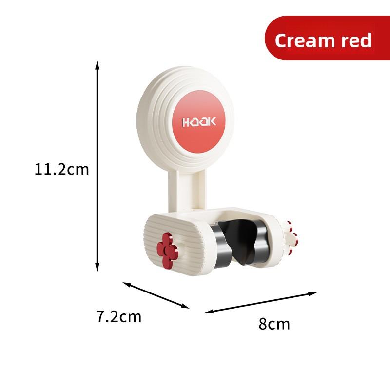 

Душевая лейка Без сверления Ванная комната Подвижной душевой кронштейн cream red