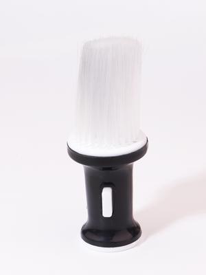 Escova de remoção de pó de pescoço com cerdas macias escova de aparador de cabelo escova de cabeleireiro ferramenta de styling de cabelo de salão escova de limpeza Especial para perucas de cabelo humano