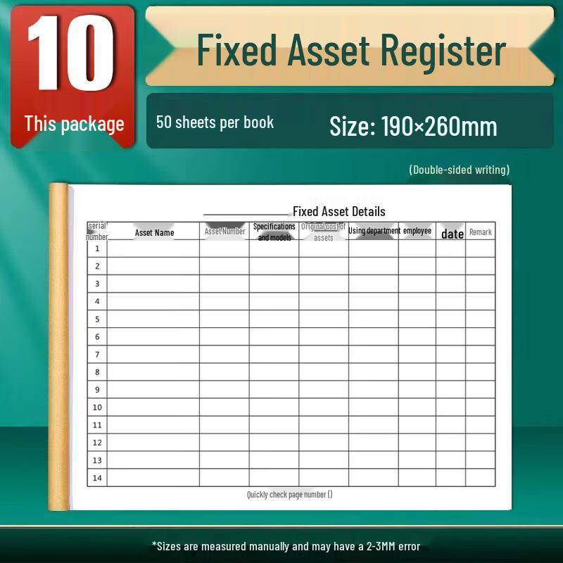 Haiboxin Fixed Asset Register
