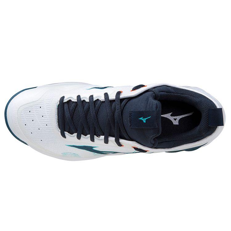 Mizuno Luminous 2 Non-Slip Wear-Resistant Breathable Low-Top Volleyball Shoes Unisex sneaker White Green V1GA212036