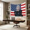 Lee Know Cute Toothed Mouth American Flag Skz Kpop Banner Dormitory Home Decoration Tapestry Fan Birthday Gift