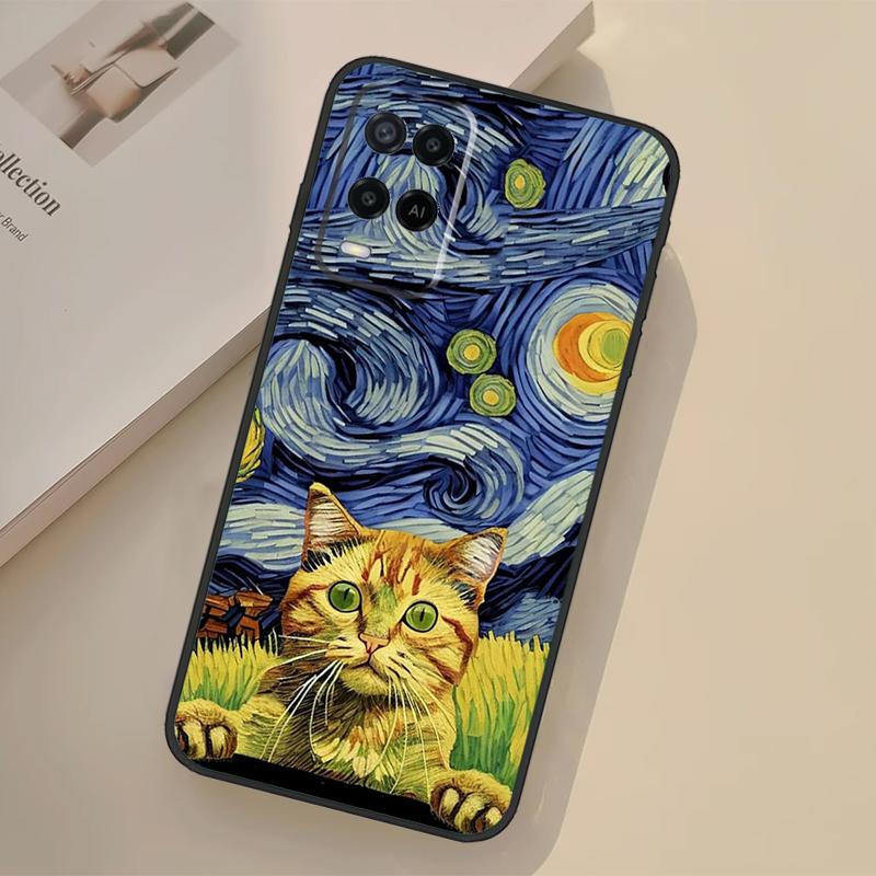 

Cat Van Gogh s The Starry Night Case For Oppo A5 Pro A15 A17 A57 A77 A18 A38 A58 A78 A98 A96 A76 A16 A94 A74 A54 A40 A60 A80 OPPO A98 5G