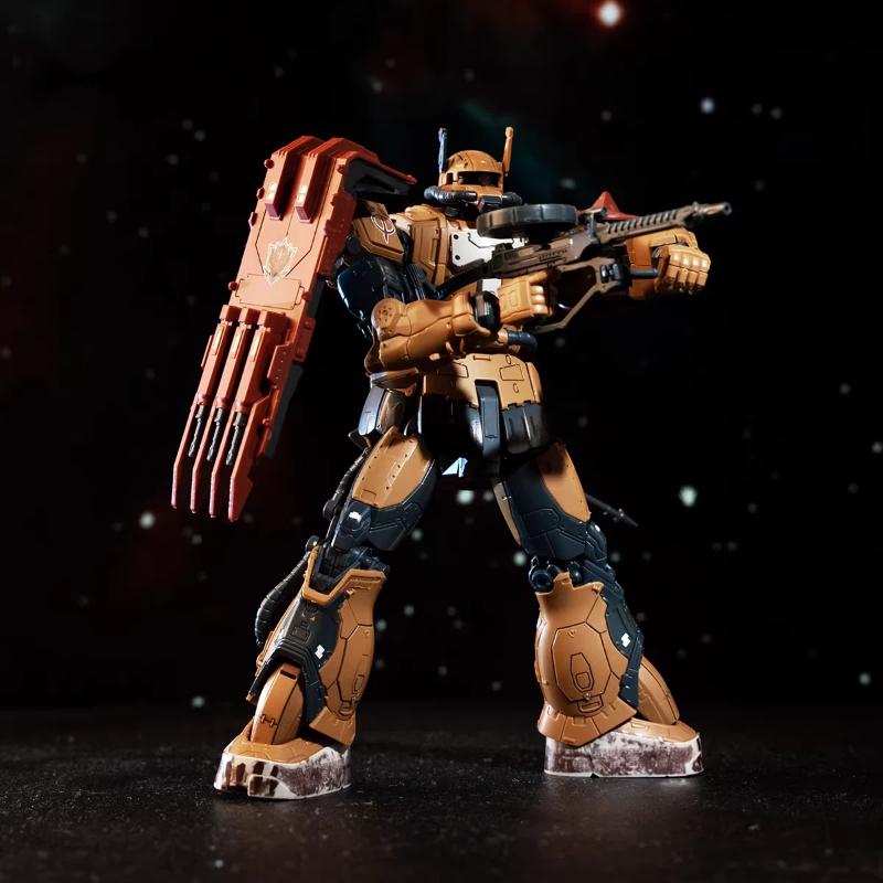 HG 1/144 MS-06F Zaku II F Type Solari RFV 254 Requiem For Vengeance Assembly Model Kit Gunpla Action Figure Anime Mecha Toy Gift