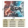 The Legend CR7 Blanket Football Soccer Flannel Novelty Warm Throw Blankets for Bed Sofa Decoration