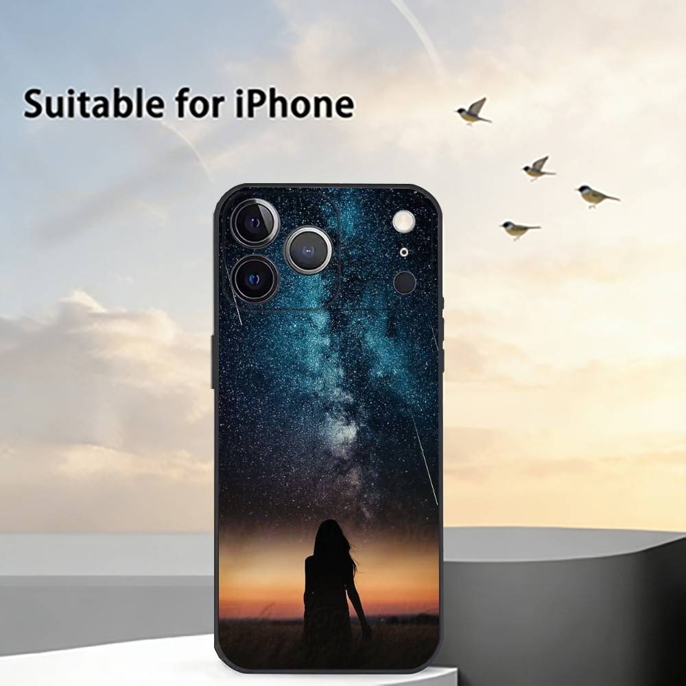 

Space For Galaxy U-Universe Phone Case Silicone Soft For IPhone 17 16 15 14 13 12 11 X XR Plus Pro Max Plus iPhone14Pro