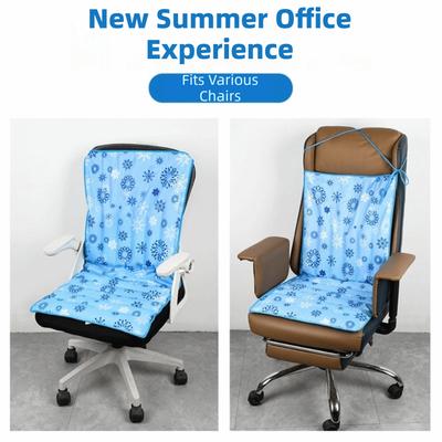 Summer Cooling Car Seat Cooling Pad Breathable Foldable Cool Seat Cushion Universal Water Filled Ice Pad Student