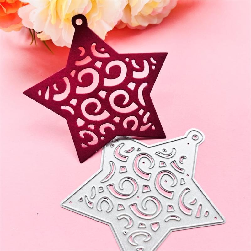 Geometric Metal Cutting Dies DIY Craft Carbon Steel Embossing Template Stencil Scrapbooking for Card Die Cuts Mold