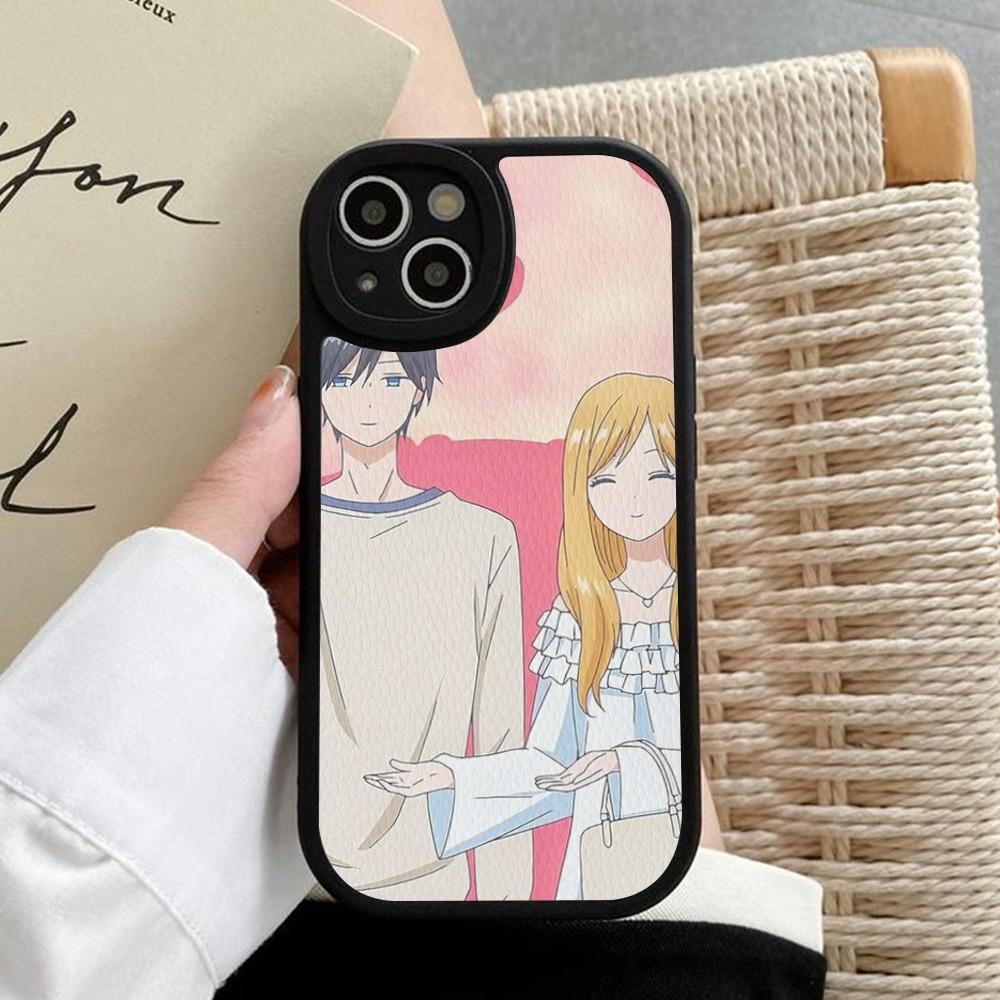 Anime My Love Story Yamada kun Lv999 Phone Case Hard Leather For iPhone 14 13 12 Mini 11 14 Pro Max Xs X Xr 7 8 Plus Fundas